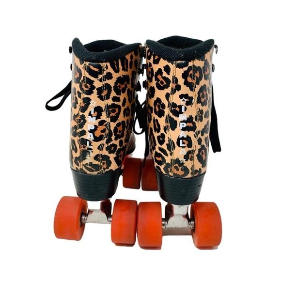 Impala Rollerskates Leopard Print Quad Roller Skates Womens Size 6 - Picture 4 of 7